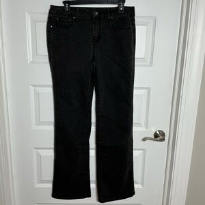 DKNY Women's Black Boot Cut Jeans